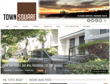 Tablet Screenshot of mytownsquare.com